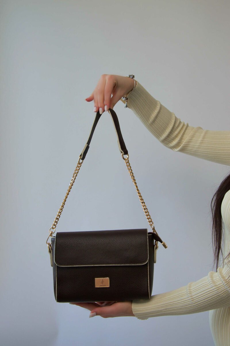 Toevoegen aan Wishlist Originele Aron Atelier damestas Pamela handtas bruin