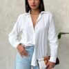 witte blouse